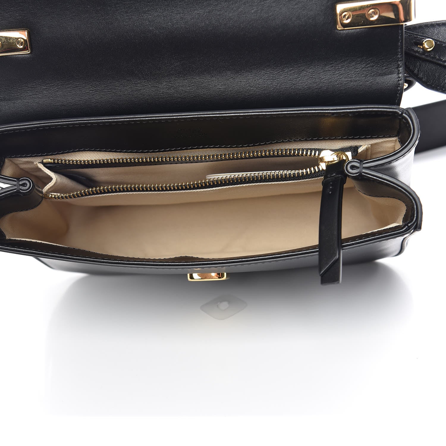 Chloe Calfskin Small C Double Carry Black 8 of 10