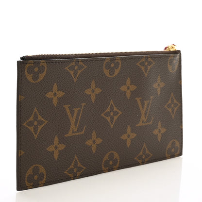 Louis Vuitton Monogram Felicie Chain Wallet Zippered Insert Fuchsia 3 of 6