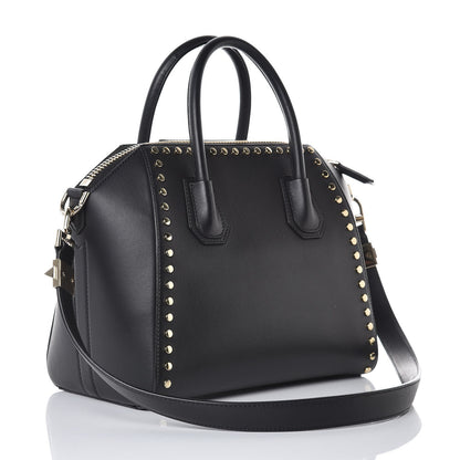 Givenchy Calfskin Small Studded Antigona Black 3 of 7