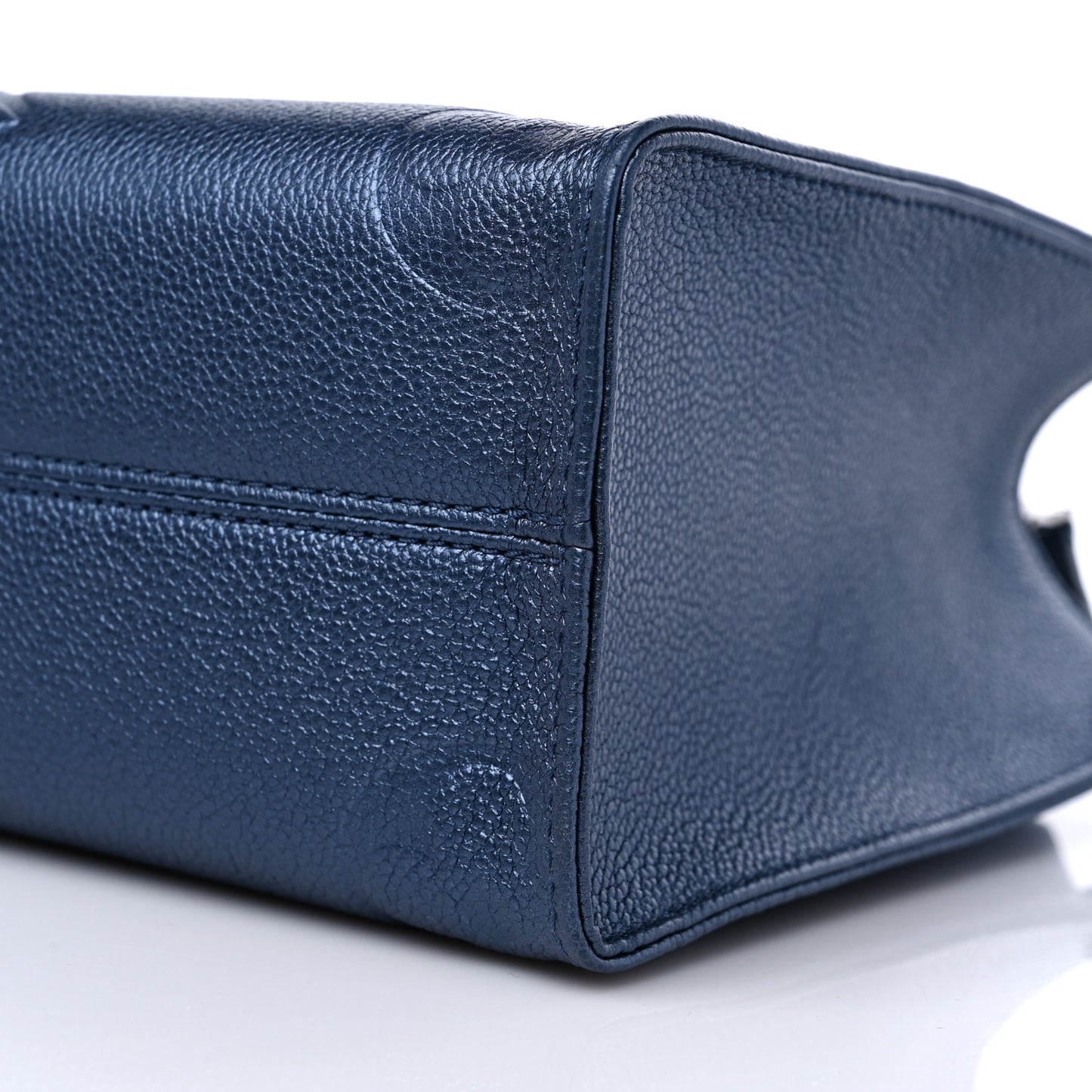 Metallic Empreinte Monogram Giant Onthego PM Navy Nacre