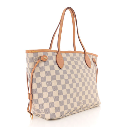 Louis Vuitton Damier Azur Neverfull PM 3 of 9