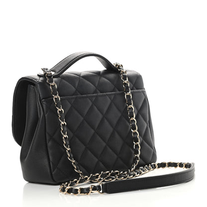 Chanel Caviar Quilted Medium Business Affinity Flap Black 3 of 11