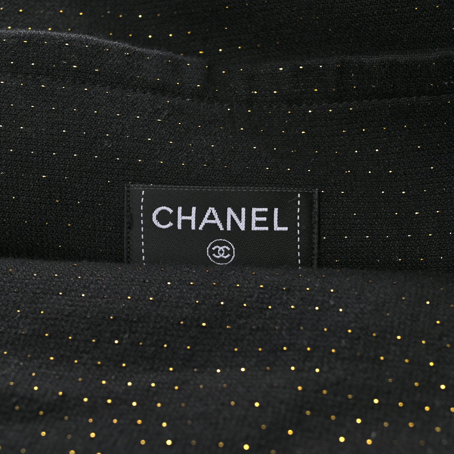 Chanel Terry Cotton CC Beach Tote Towel Set Black 7 of 13