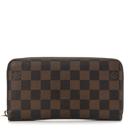 Louis Vuitton Damier Ebene Zippy Wallet 1 of 8