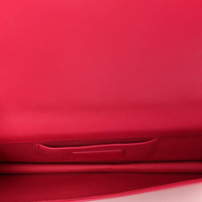 Christian Dior Lambskin Cannage Lady Dior Convertible Clutch Fuchsia 6 of 11