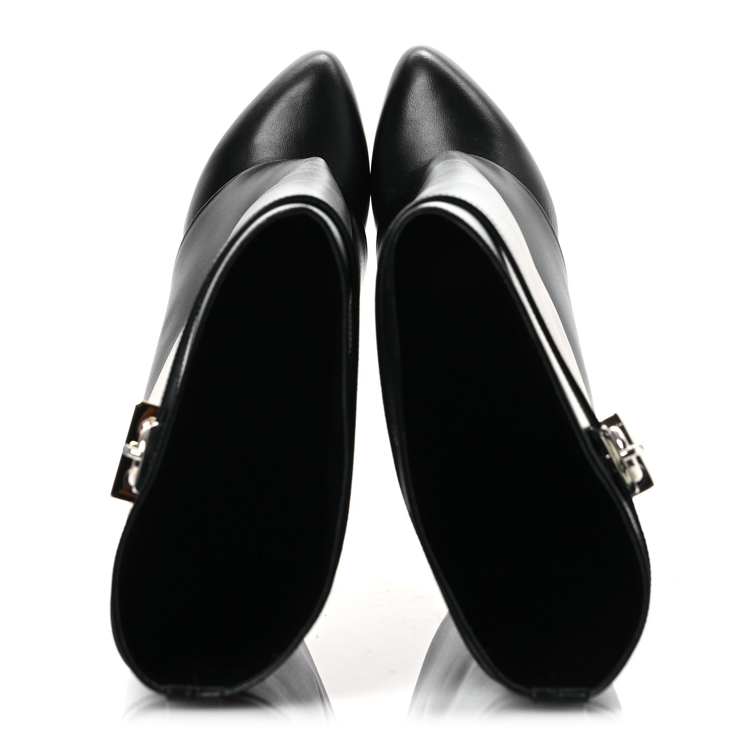 Givenchy Calfskin Shark Lock Pant Boots 40.5 Black 2 of 14