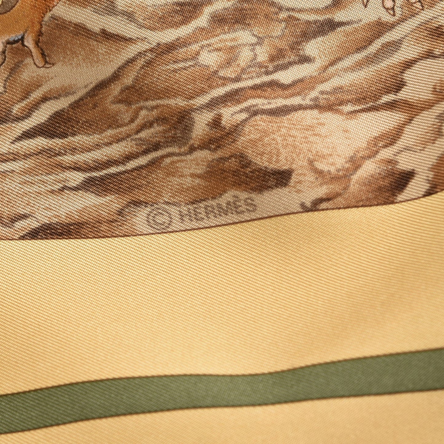 Silk Casse Noisette Scarf 90
