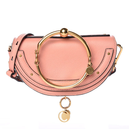 Chloe Calfskin Small Nile Bracelet Minaudiere Bag Ideal Blush 1 of 15