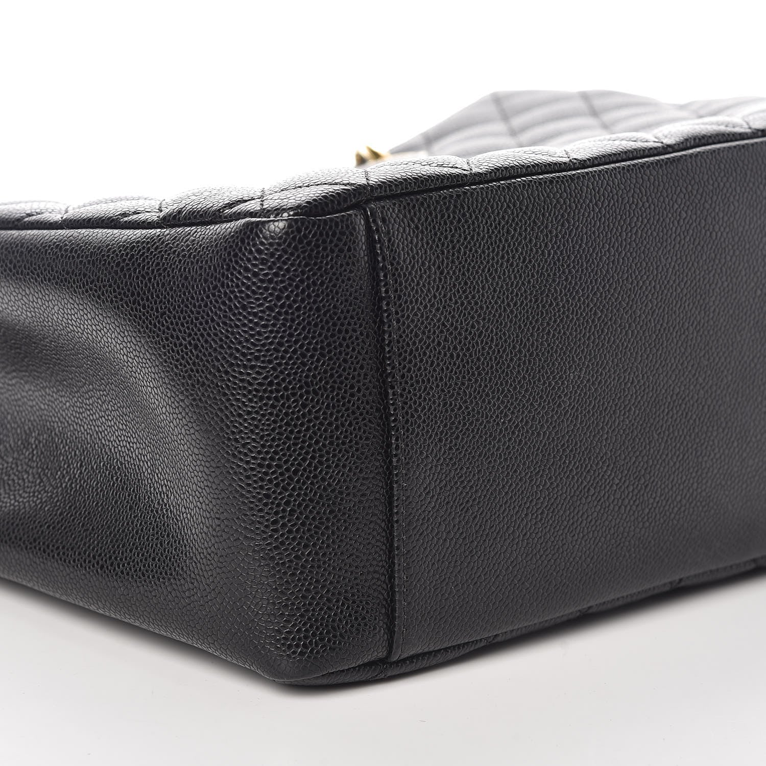 Chanel Caviar Quilted Grand Shopping Tote GST Black 5 of 10