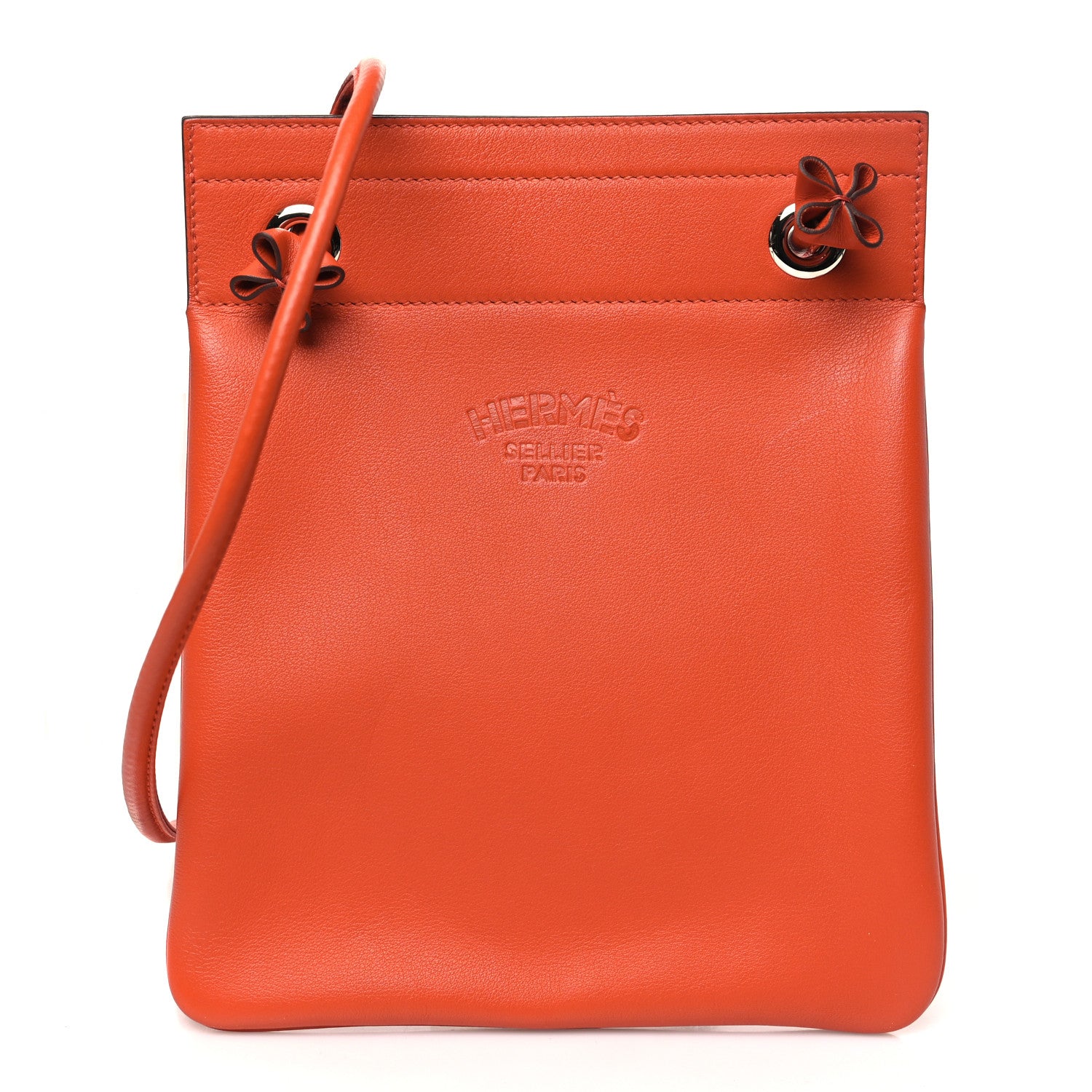 Hermes Milo Lambskin Swift Mini Aline Terre Battue 1 of 11
