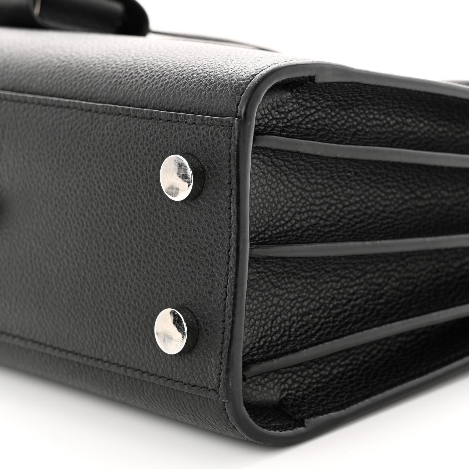 Saint Laurent Grained Calfskin Nano Sac De Jour Black 10 of 11