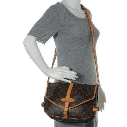 Louis Vuitton Monogram Saumur 30 2 of 7