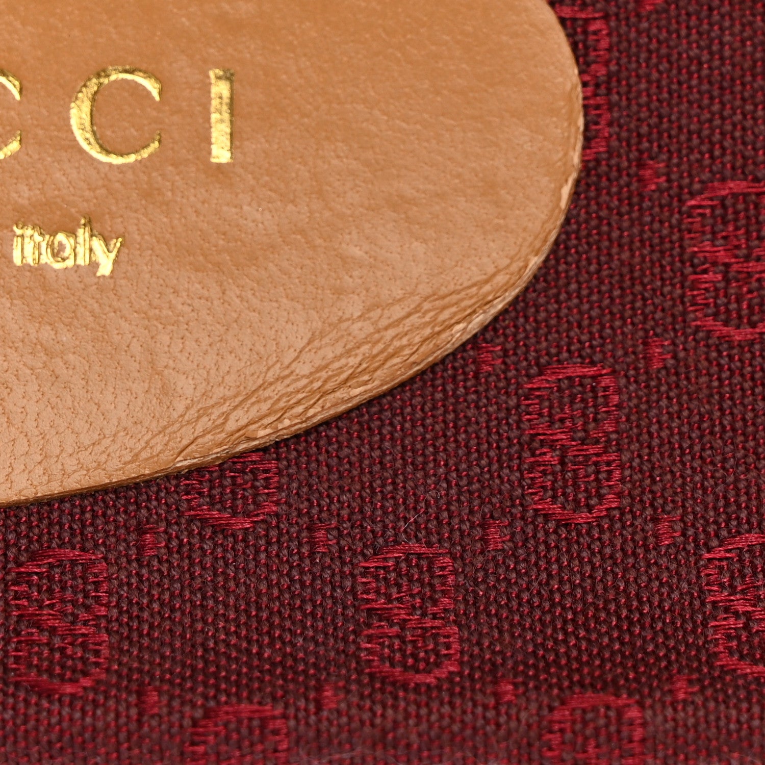 Gucci Canvas GG Monogram Angelina Platform Slide Sandals 38.5 Beige Ruggine 12 of 14