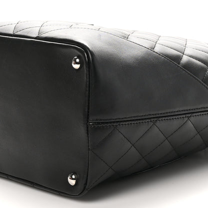 Chanel Calfskin Quilted Medium Cambon Tote Black 10 of 10