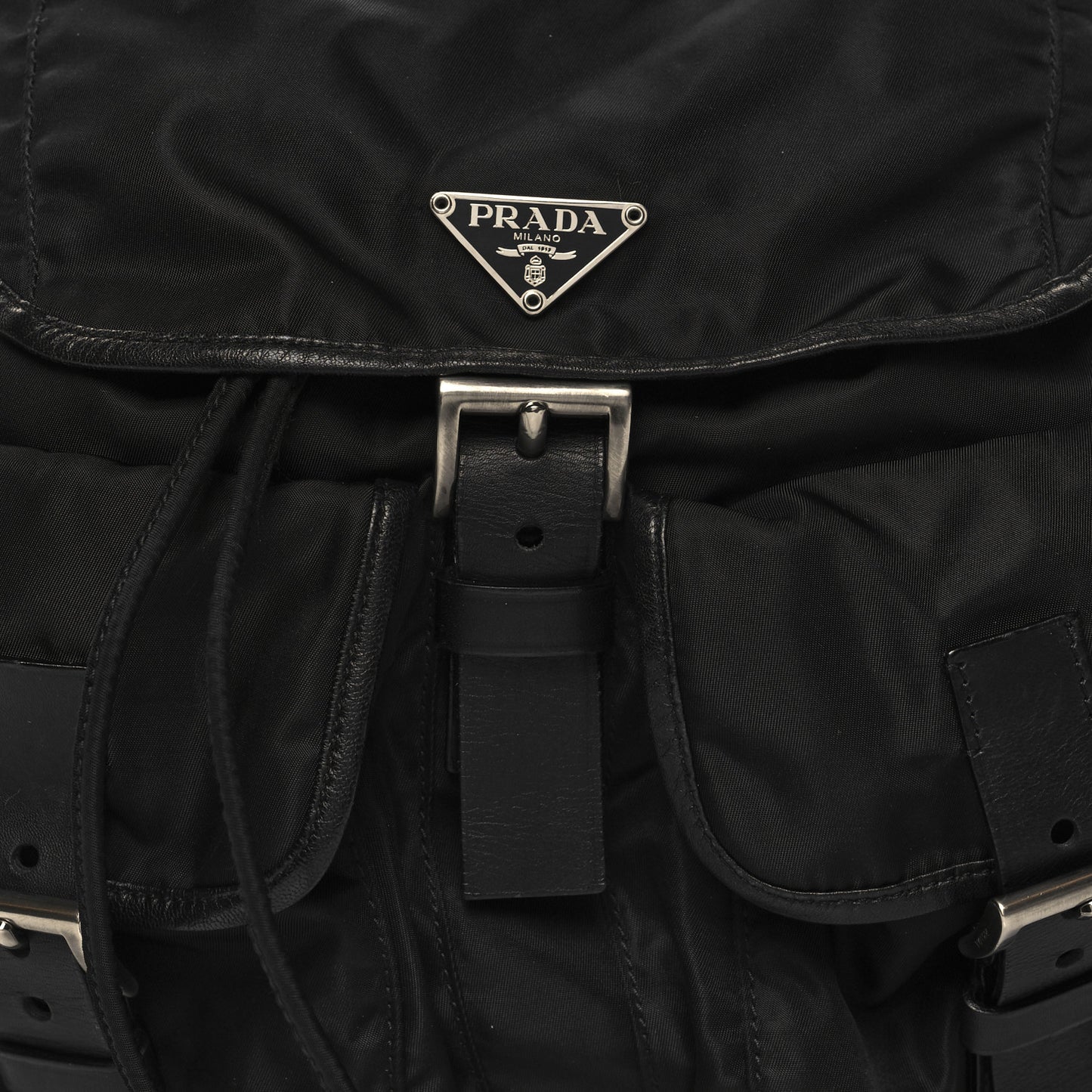 Tessuto Nylon Vela Backpack Black