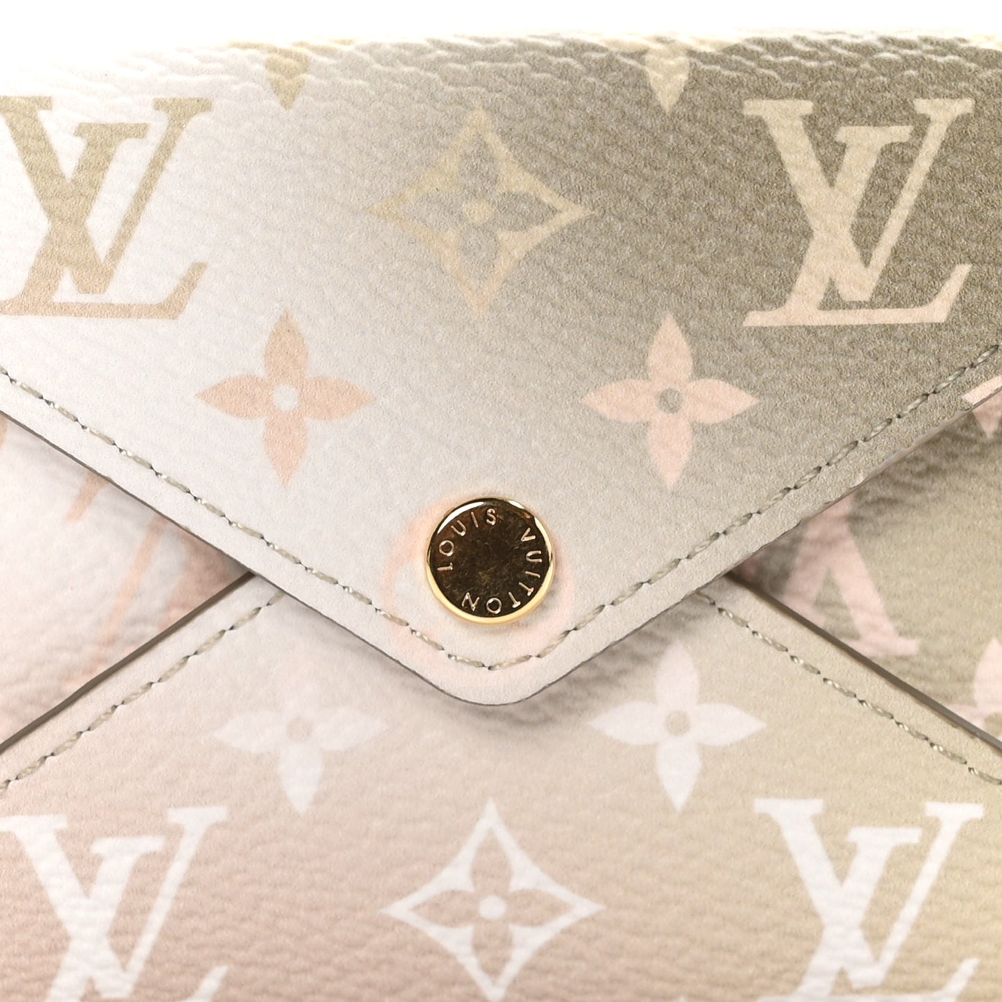Monogram Spring in The City Small Kirigami Pochette Insert Sunset Kaki
