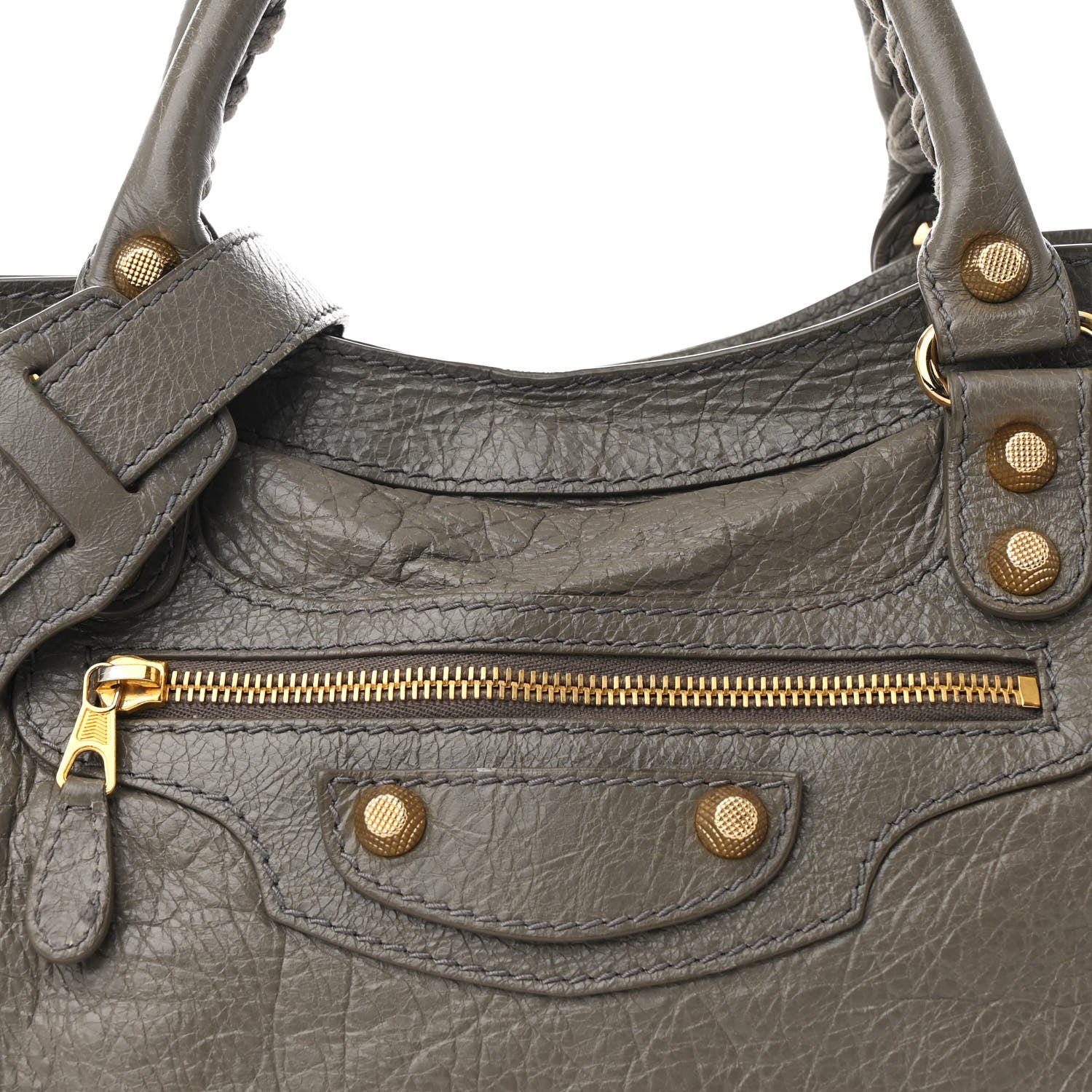 Balenciaga Agneau Giant 12 Gold Hardware City Beige Liege 9 of 11