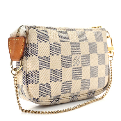 Louis Vuitton Damier Azur Mini Pochette Accessories 3 of 12
