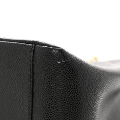 Chanel Caviar Quilted Grand Shopping Tote GST Black 11 of 13