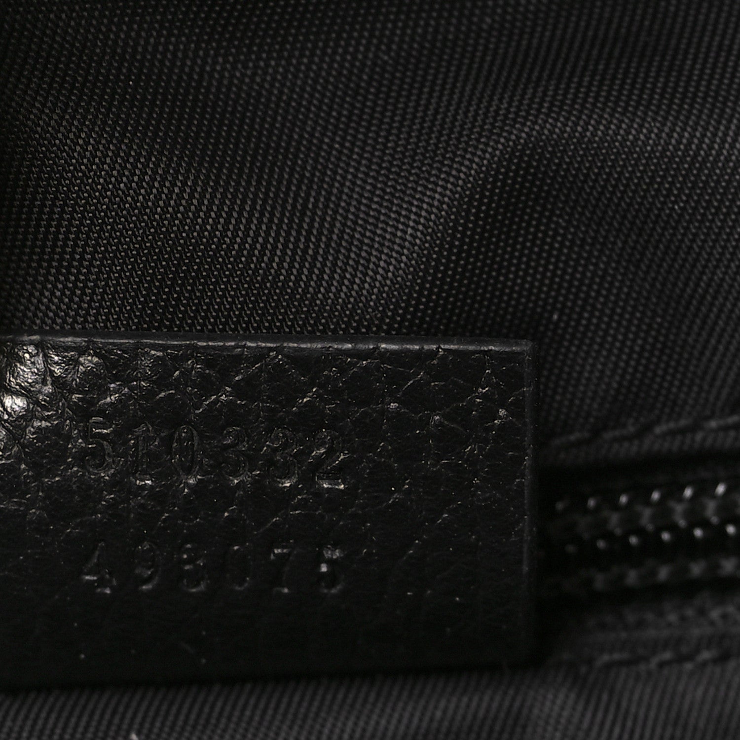 Gucci Nylon Monogram Tote Black 7 of 9