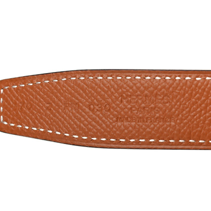 Hermes Epsom Swift Belt 70 Gold Black 5 of 5