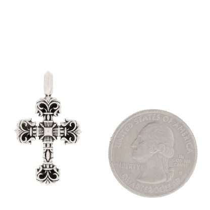 Chrome Hearts Sterling Silver Filigree Cross Pendant 2 of 4