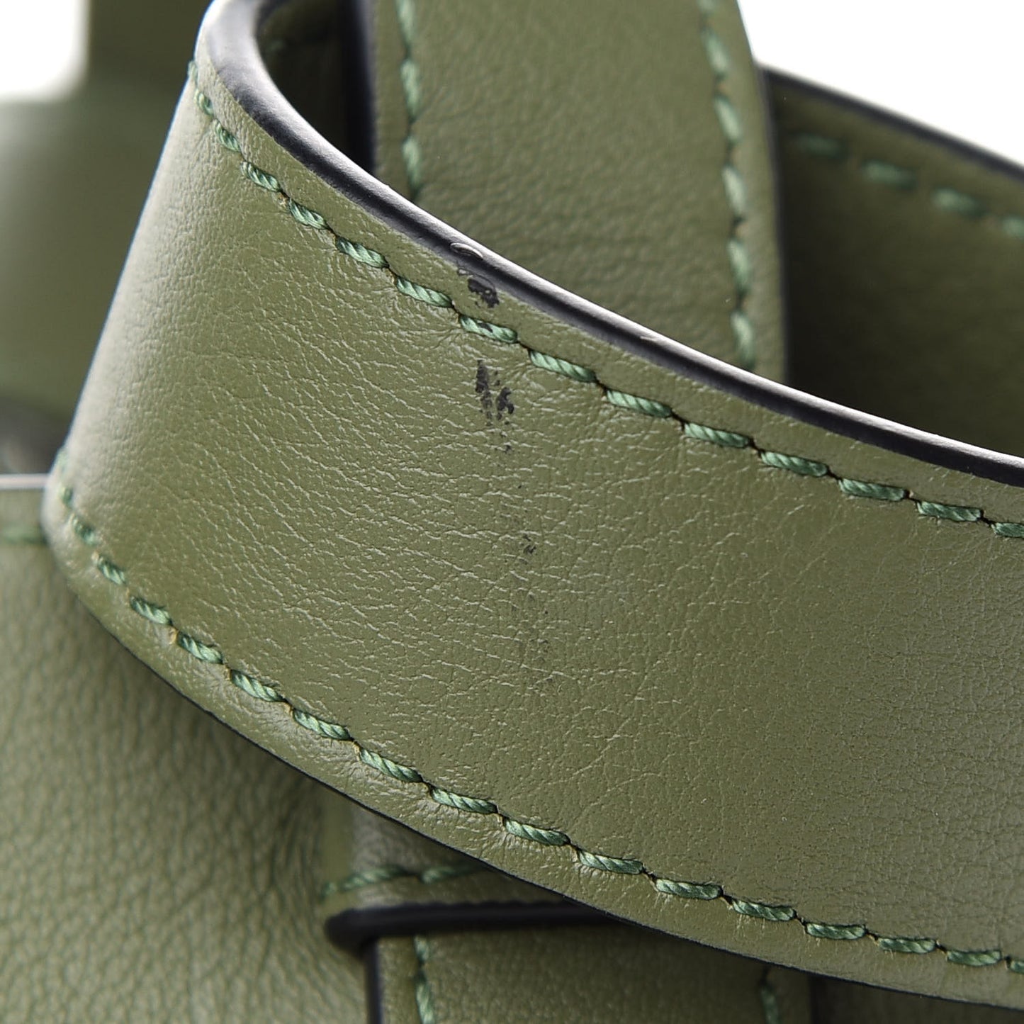 Calfskin Small Hammock Shoulder Bag Avocado
