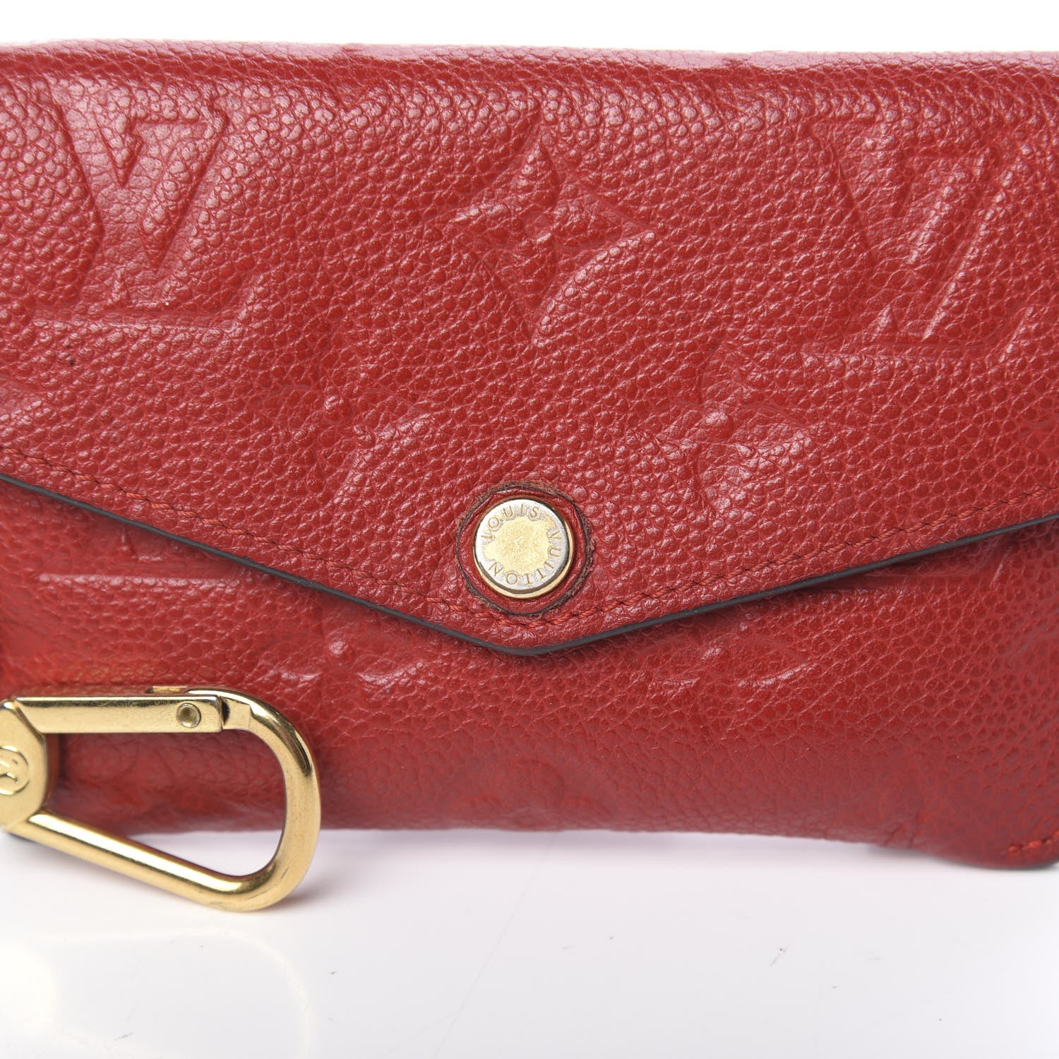 Louis Vuitton Empreinte Key Pouch Cherry 8 of 8