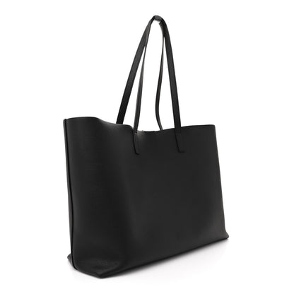 Saint Laurent Calfskin Large Shopping Tote Black 4 of 17