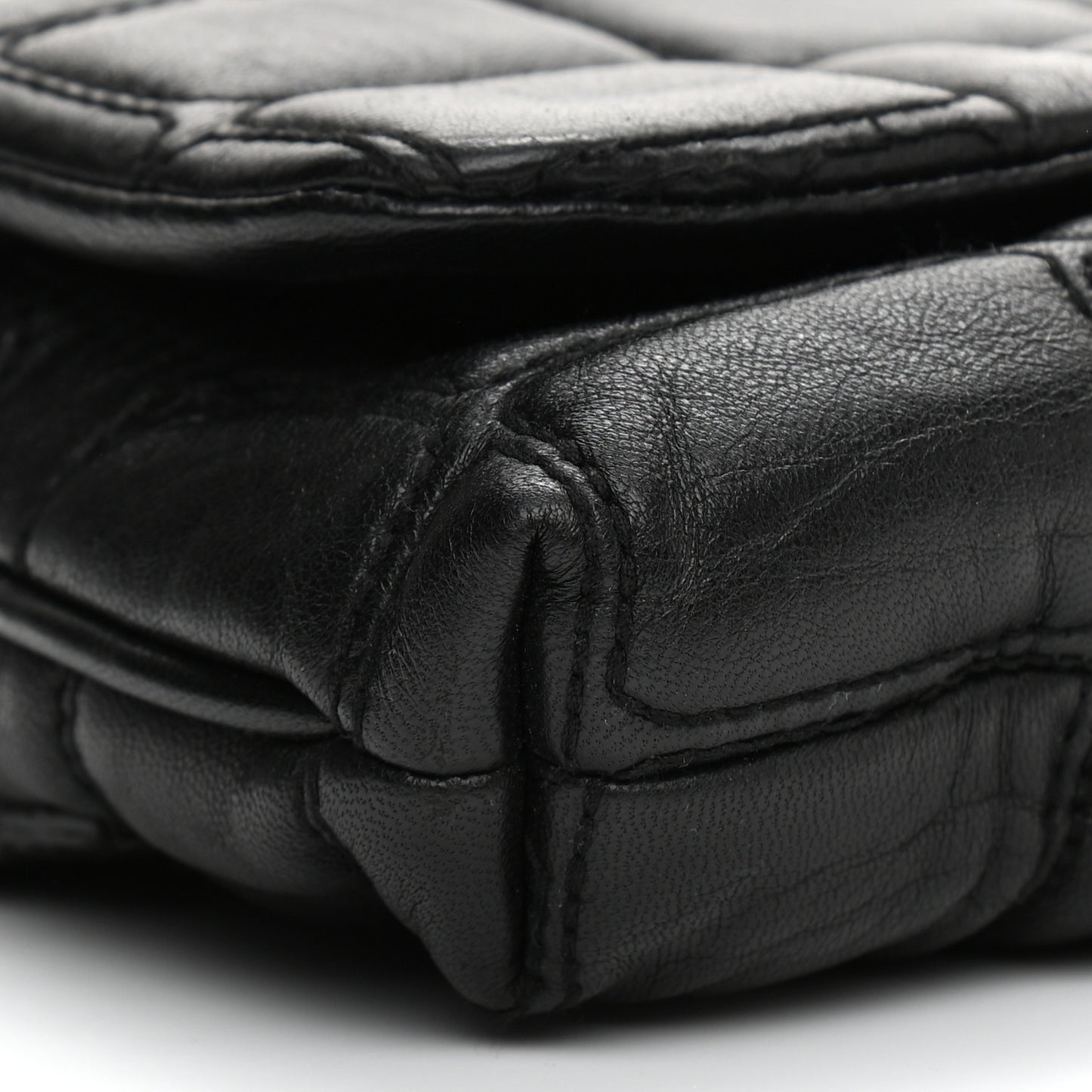 Nappa Miss Deco Shoulder Bag Black