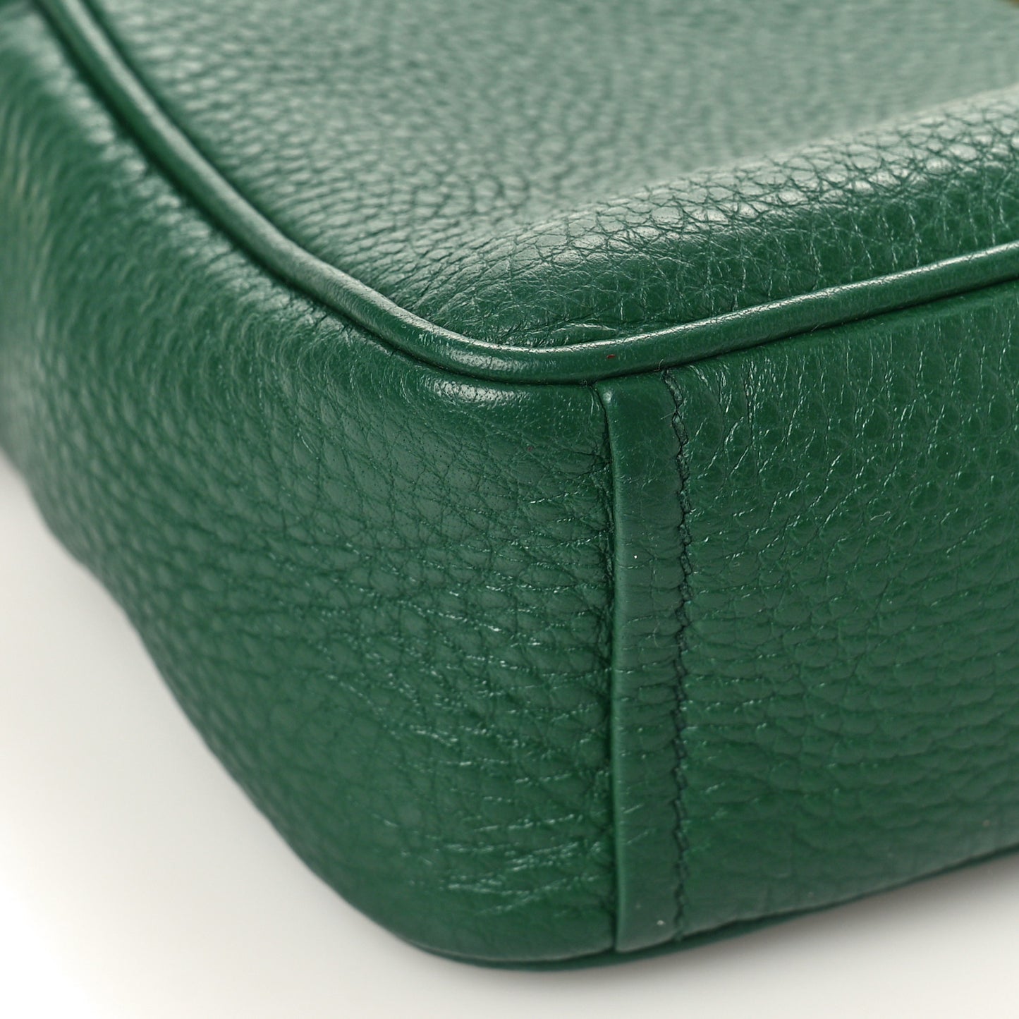 Vitello Phenix Camera Bag Smeraldo
