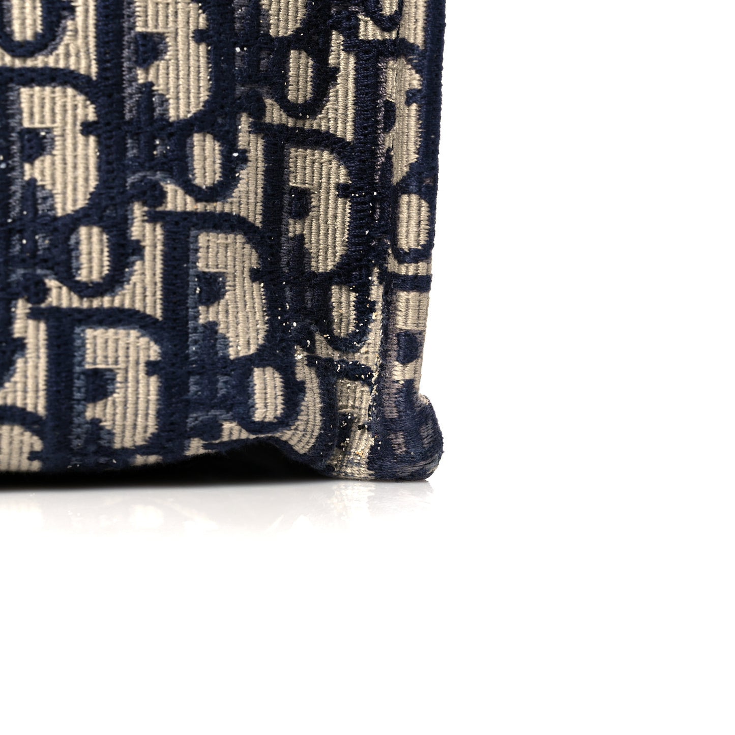 Oblique Large Book Tote Blue Multicolor