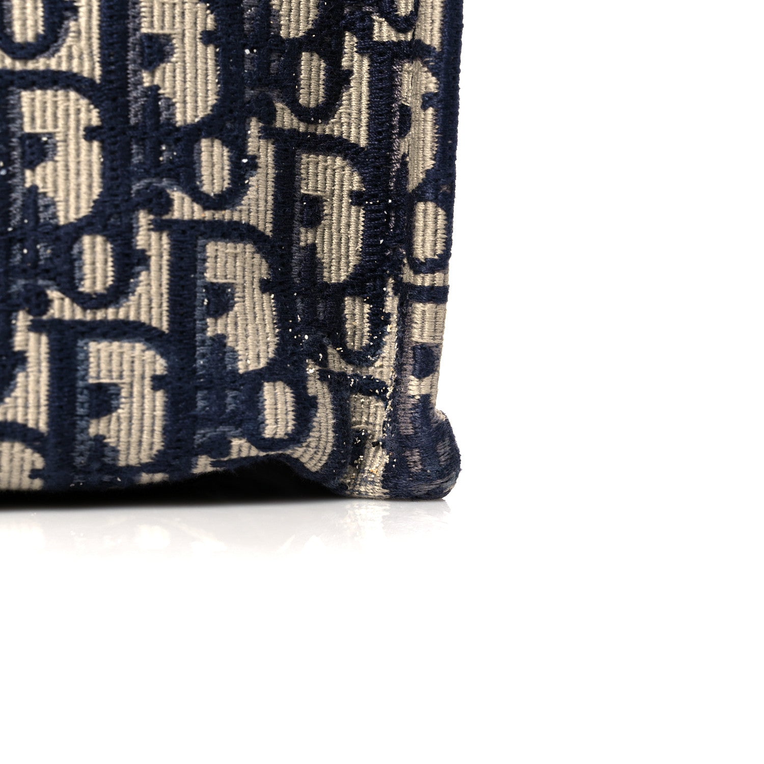 Christian Dior Oblique Large Book Tote Blue Multicolor 13 of 15
