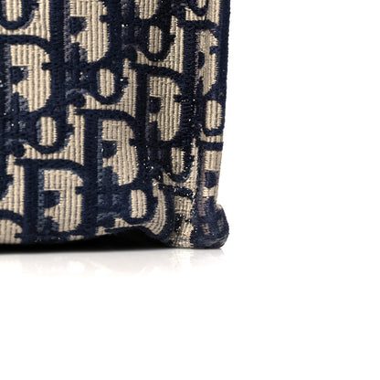 Christian Dior Oblique Large Book Tote Blue Multicolor 13 of 15
