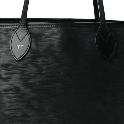 Louis Vuitton Epi Monogram Neverfull MM Black 8 of 11