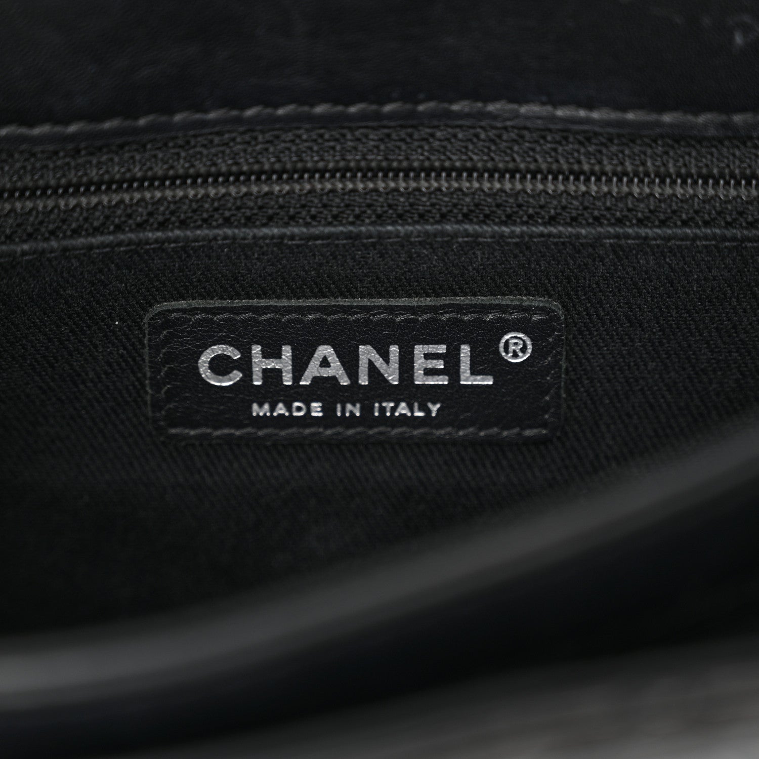 Chanel Patent Quilted Hamptons Flap Bag Black 6 of 12