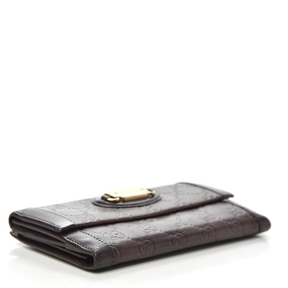 Gucci Guccissima Punch Continental Flap Wallet Brown 4 of 11