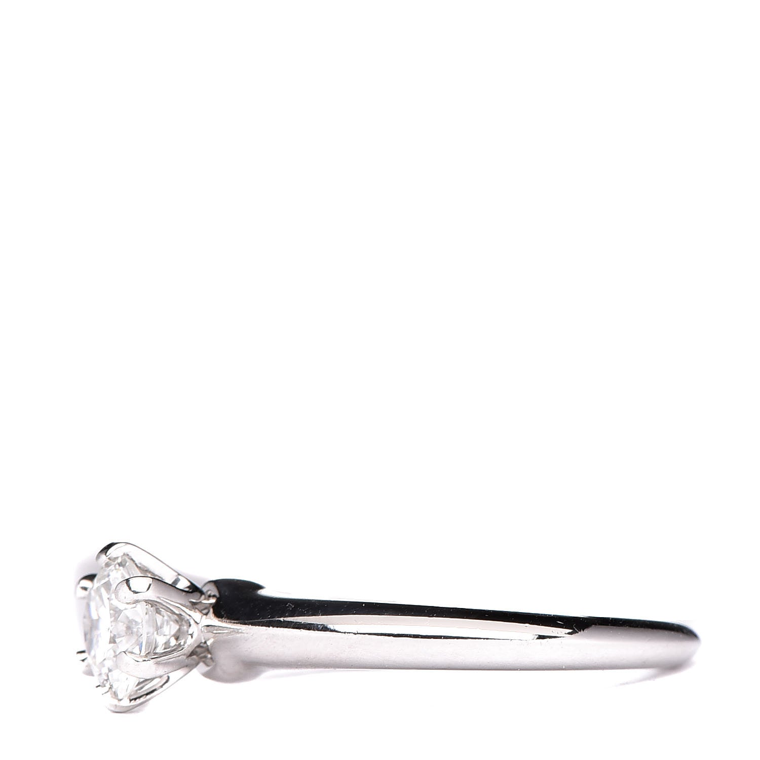 Tiffany Platinum Diamond .70ct Solitaire Engagement Ring 51 5.75 3 of 7