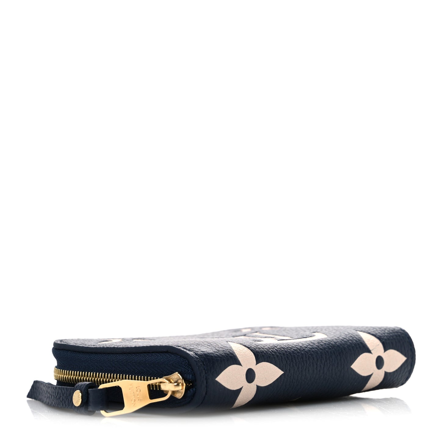Empreinte Monogram Giant Zippy Coin Purse Navy Creme