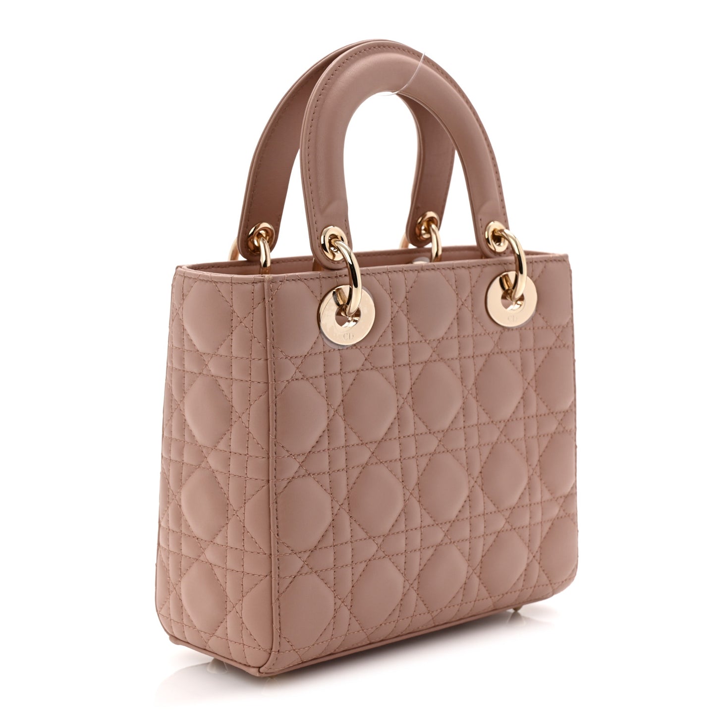 Lambskin Cannage Small My ABC Dior Lady Dior Blush
