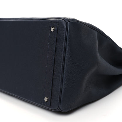 Hermes Togo HAC Birkin 40 Bleu Nuit 10 of 13