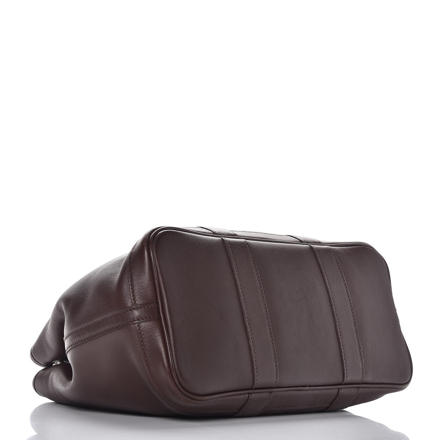 Hermes Swift Bolduc Twilly Garden Party TPM Chocolate 4 of 9