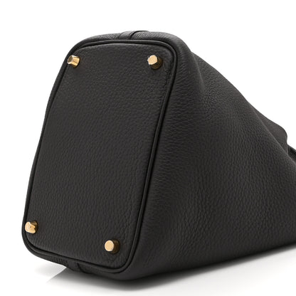 Hermes Taurillon Clemence Picotin Lock 18 PM Prunoir 10 of 10