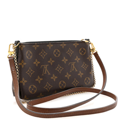 Louis Vuitton Monogram Pallas Clutch Black 3 of 9