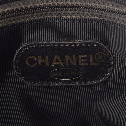 Chanel Lambskin CC Shoulder Bag Black 6 of 9