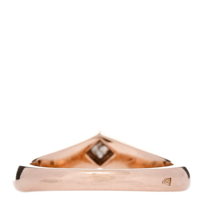 Cartier 18K Pink Gold Diamond Triandos Ring 56 7.5 3 of 5