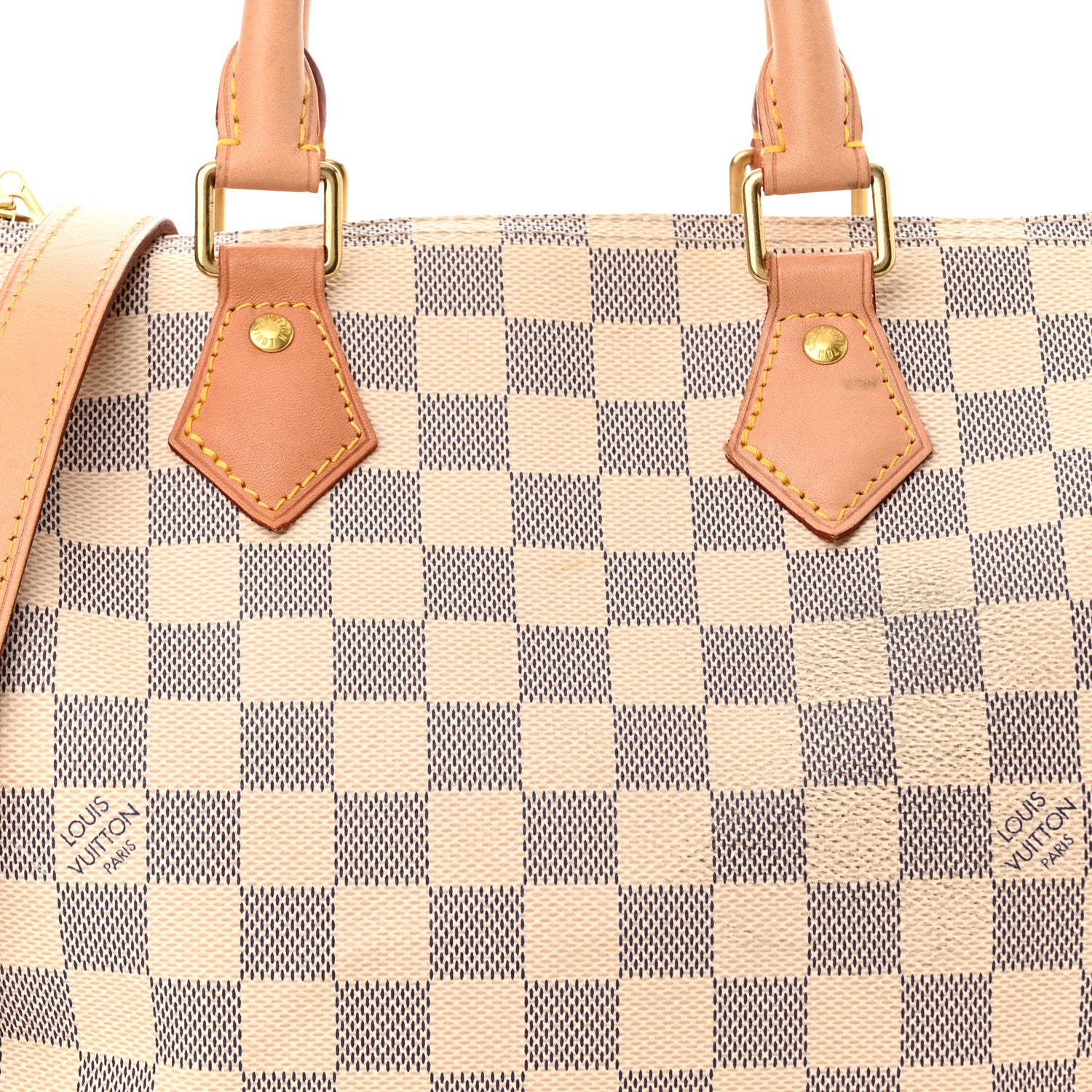 Louis Vuitton Damier Azur Speedy Bandouliere 25 8 of 11