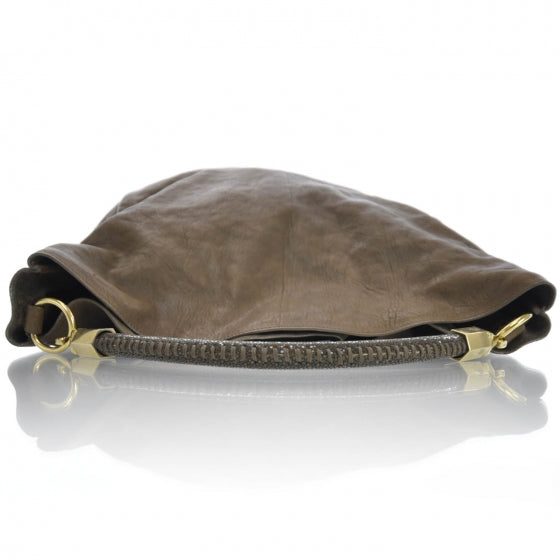 Saint Laurent Leather Large Roady Brown 6 of 12