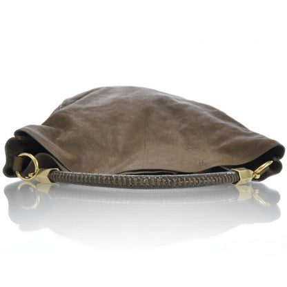 Saint Laurent Leather Large Roady Brown 6 of 12