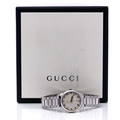Gucci Stainless Steel 27mm G-Timeless Charm Quartz Watch 6 of 6